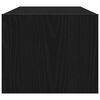 vidaXL TV-meubel 80x31x25,5 cm spaanplaat zwart eikenkleurig