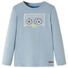 vidaXL Kindershirt met lange mouwen 128 lichtblauw
