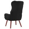 vidaXL Fauteuil Zwart 69 x 74 x 93 cm Kunstleer