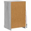 vidaXL Dressoir met LED-verlichting 41x37x67 cm grijs sonoma eiken