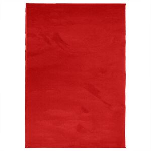 vidaXL Vloerkleed OVIEDO laagpolig 160x230 cm rood