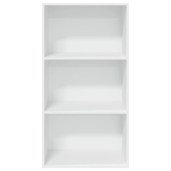 vidaXL Boekenkast 60x30x114 cm bewerkt hout wit