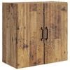 vidaXL Wandkast Oud hout 59 x 31 x 60 cm Bewerkt hout