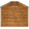 vidaXL Plantenbak verhoogd 770x50x36 cm cortenstaal