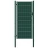 vidaXL Hekpoort PVC en staal 100x124 cm Groen