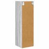 vidaXL Hangkast Grijs Sonoma 30 x 29,5 x 100 cm Bewerkt hout