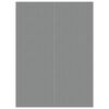 vidaXL Zwembadgrondzeil 300x220 cm polyester geotextiel lichtgrijs