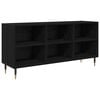 vidaXL TV-kast 103,5 x 30 x 50 cm Zwart Eiken Bewerkt hout