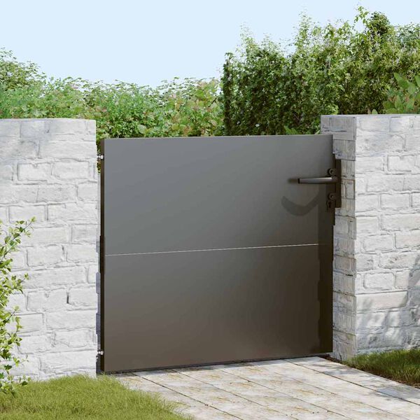 vidaXL Poort 85x125 cm cortenstaal