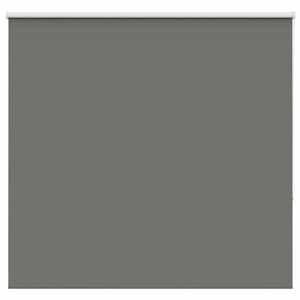 vidaXL Rolgordijn verduisterend 160x130 cm stofbreedte 156,6 cm grijs