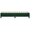 vidaXL Boxspring bed 90x190 cm fluweel donkergroen