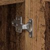 vidaXL Dressoir Oudhout 90 x 34 x 80 cm Bewerkt hout