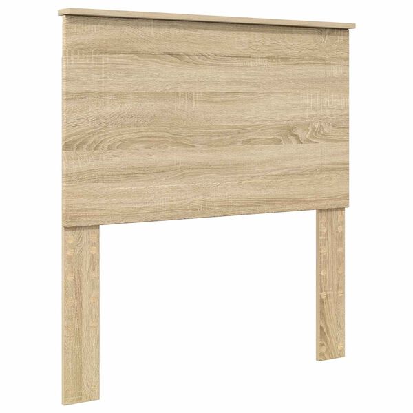 vidaXL Hoofdbord Sonoma Eiken 100 cm Geconstrueerd hout