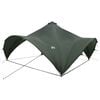 vidaXL Partytent Leger groen 500 x 500 x 350 cm Polyester en staal
