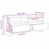 vidaXL TV-kast Oud Hout 100 x 34,5 x 44,5 cm Gemonteerd hout en ijzer