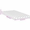vidaXL Matras Wit 80 x 160 cm Jacquard stof