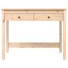 vidaXL Bureau met lades 100x50x78 cm massief grenenhout