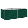vidaXL Verhoogd Tuinbed Groen 160 x 80 x 55 cm koudgewalst stalen