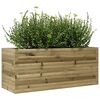 vidaXL Plantenbak 110x40x45,5 cm ge&iuml;mpregneerd grenenhout