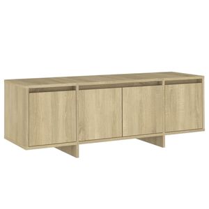 vidaXL Tv-meubel 120x30x40,5 cm bewerkt hout sonoma eikenkleurig