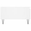 vidaXL Salontafel 90x60x35 cm bewerkt hout wit