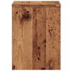 vidaXL Nachtkastjes 2 st 40x30x40 cm bewerkt hout oud houtkleurig