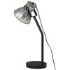 vidaXL Bureaulamp 25 W E27 17x17x60 cm vintage zilverkleurig