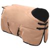 vidaXL Paardendeken Cappuccino 75 cm Polyester