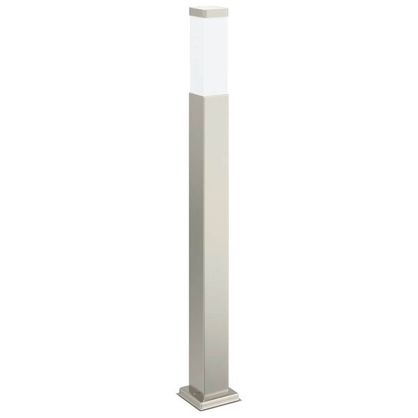 vidaXL Bolderverlichting 3 stuks 80 cm RVS IP44