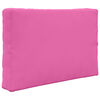 vidaXL Buiten bankkussen 3 pcs Roze Polyester