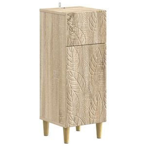 vidaXL Badkamer Opbergkast DELFT Sonoma Eiken 30 x 31 x 80 cm