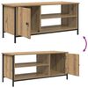 vidaXL TV-kast Artisan Eiken 100 x 40 x 45 cm Bewerkt hout