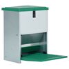 vidaXL Pluimveevoerbak automatisch met pedaal 12 kg
