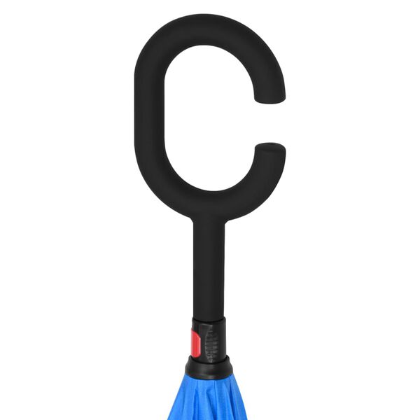 vidaXL Paraplu C-handgreep 108 cm zwart