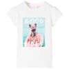 Kindershirt 140 ecru