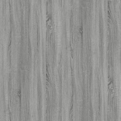 vidaXL Wandtafel 100x39x75 cm bewerkt hout grijs sonoma eikenkleurig