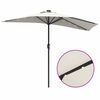 vidaXL Tuinparasol Zand 294 x 150 x 224 cm Polyester en staal