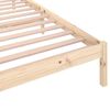 vidaXL Bedframe massief grenenhout 90x200 cm