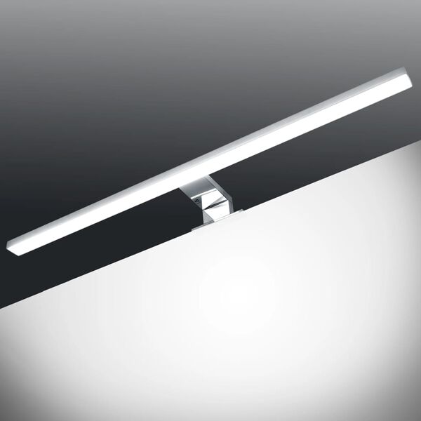 vidaXL Spiegellampen 4 st 8 W koudwit