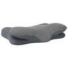 vidaXL Nek kussen Grijs Traagschuim 58 x 36 x 13 cm