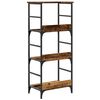 vidaXL Boekenkast 50x33x117,5 cm bewerkt hout oud houtkleurig