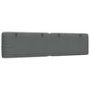vidaXL Hoofdbordkussen 200 cm stof donkergrijs