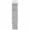 vidaXL Radiatorafdekking Beton Grijs 152 x 19 x 81,5 cm Bewerkt hout