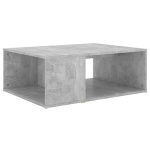 vidaXL Salontafel 90x67x33 cm bewerkt hout betongrijs