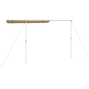 vidaXL Luifel voor camper en caravan 3x2x2,15 m beige