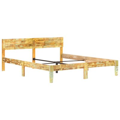 vidaXL Bedframe massief gerecycled hout 180x200 cm