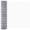 vidaXL Euro Hek 1 x 25 m PVC-gecoat ijzer