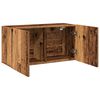 vidaXL Tv-meubel wandgemonteerd 80x30x41 cm oud houtkleurig