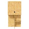vidaXL Terrarium Bruin 100 x 50 x 100 cm OSB
