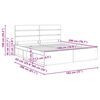 vidaXL Bedframe met hoofdeinde Sonoma 180 x 200 cm Massief grenenhout